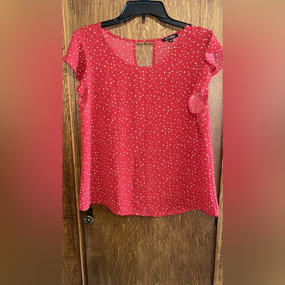 PaperMoon Ruffled Sleeve Blouse